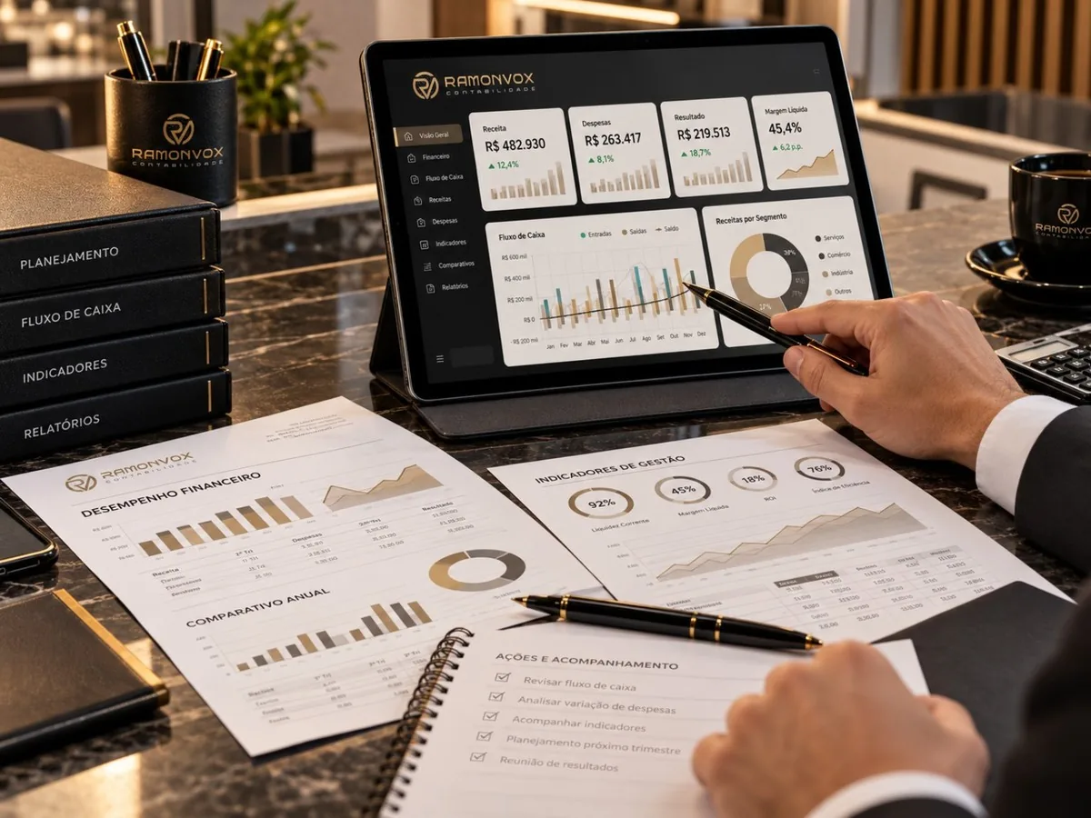 BPO financeiro e gestão empresarial - Ramonvox